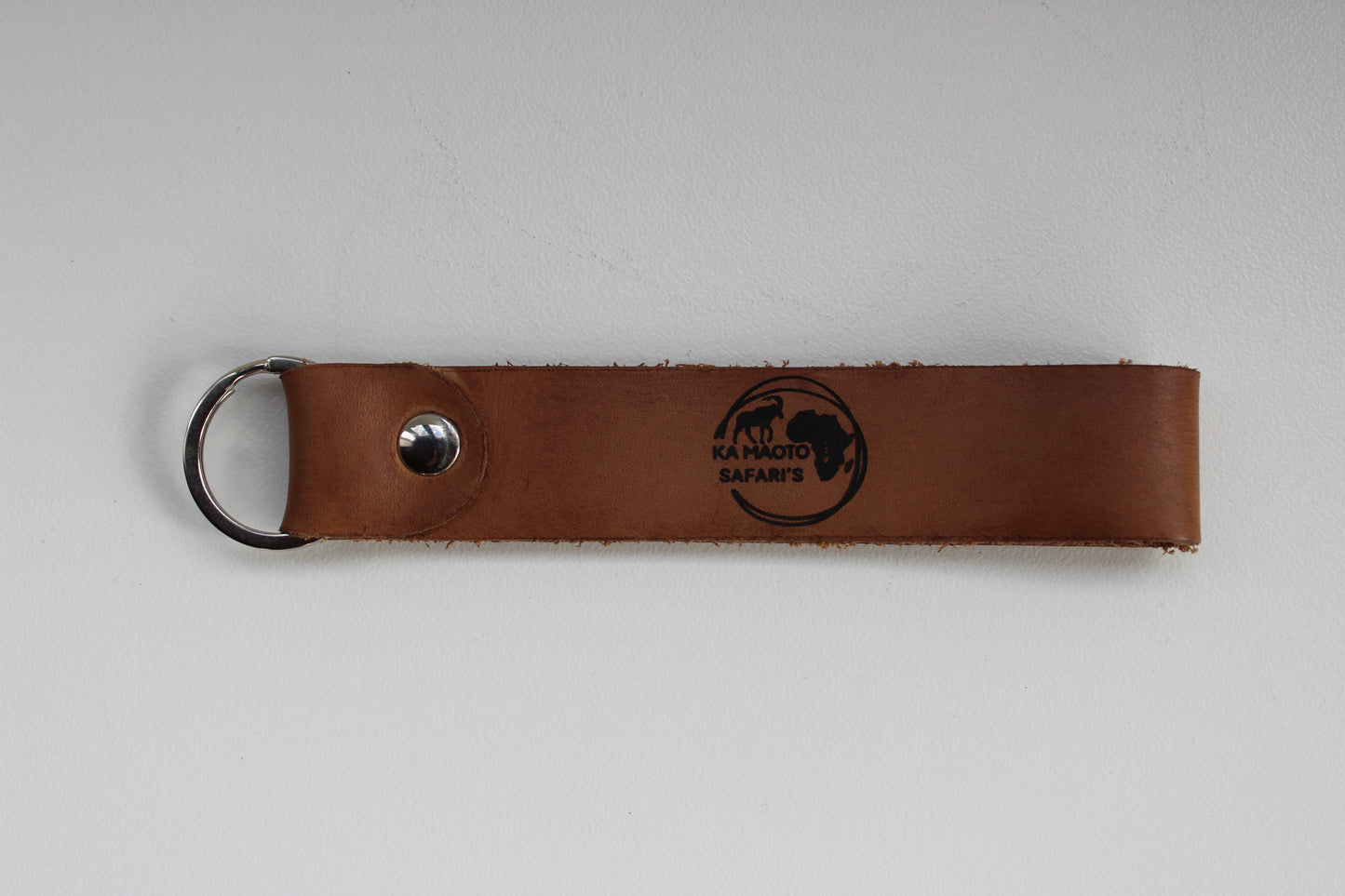 Ka Maoto Leather Keychain