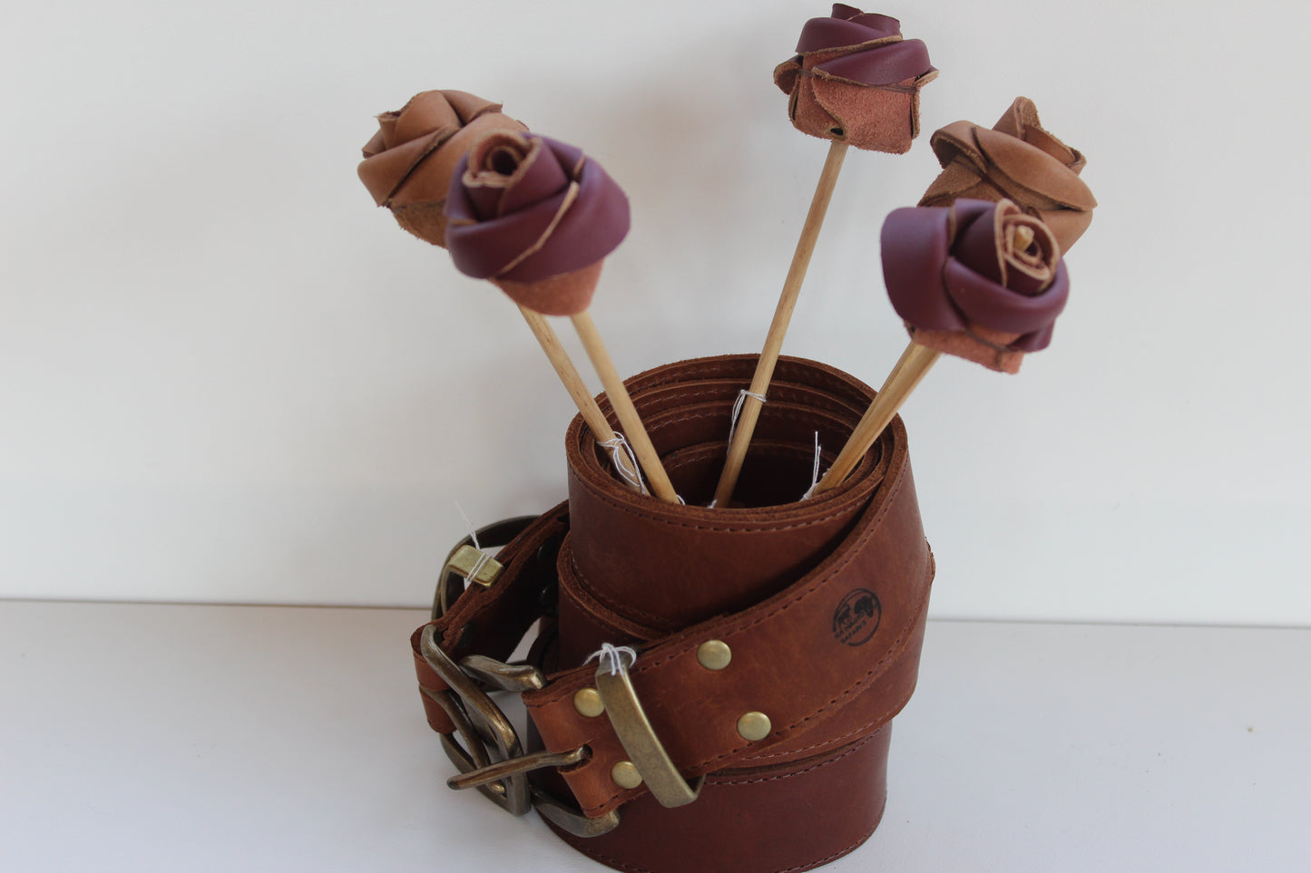 Leather Roses